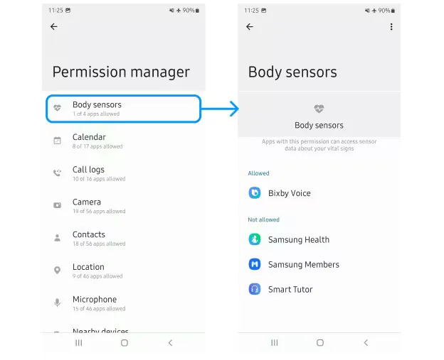 Privacy setting in galaxy AI