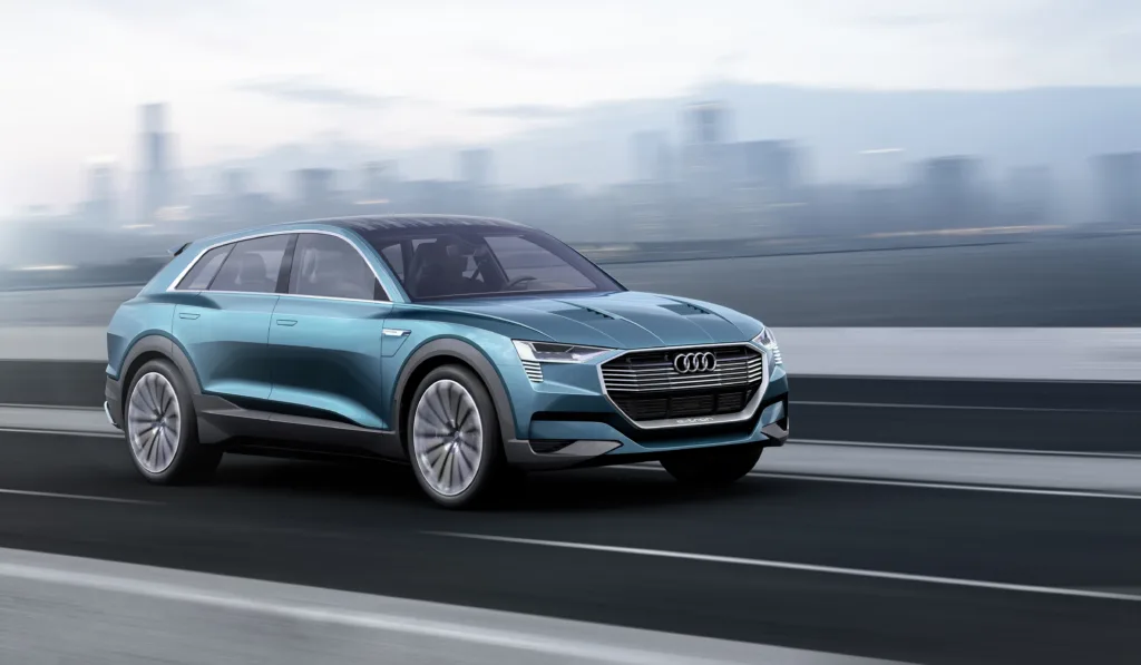 Audi e-tron electric car