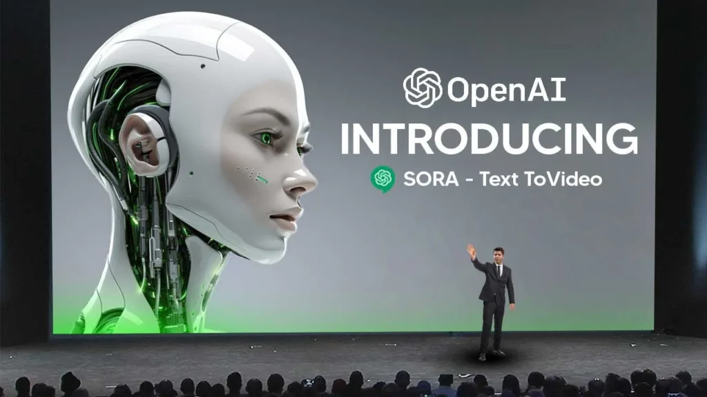 openAi Sora text-to-video generator launching event
