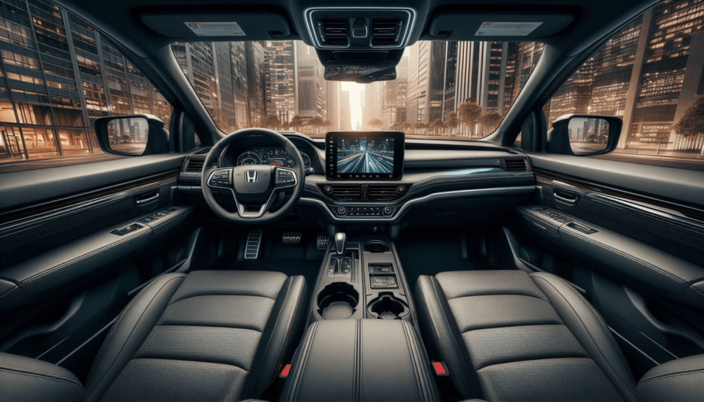 front seats of 2025 Honda Passport