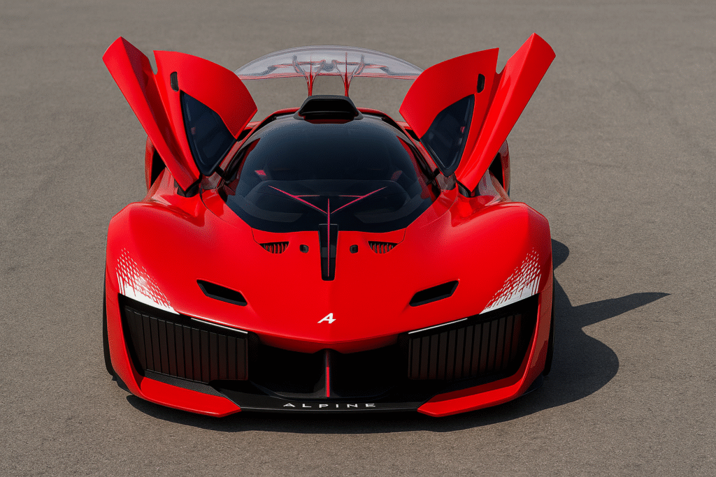 2028 Alpine Supercar Exterior Image