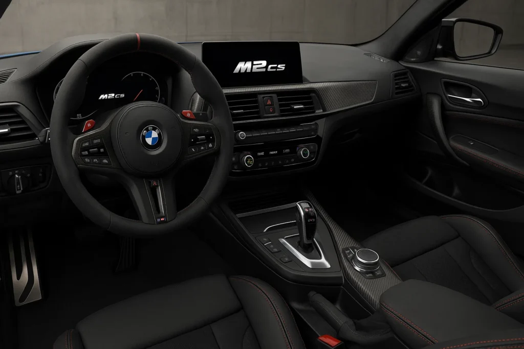 2026 BMW M2 CS INTERIOR IMAGE