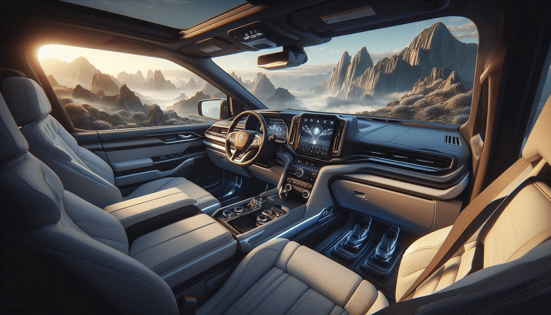Interior of 2025 Honda Pilot